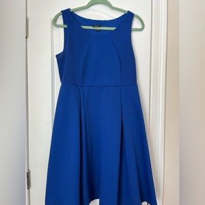 Blue Torrid fit and flare dress size 00